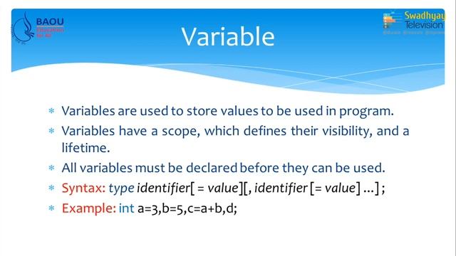 PGDMAD PGDMAD-102 BLOCK 1 UNIT 2 JAVA PROGRAMMING DATA TYPES VARIABLE TYPE CONVERSION смотреть онлайн