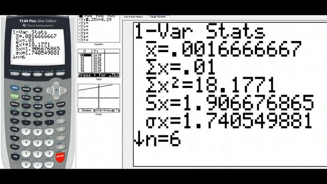 Root Mean Square Error on the TI 84 Calculator смотреть онлайн