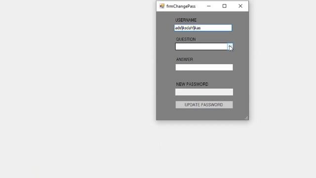 VB.Net CRUD Operation with Forgot password function Part 3 смотреть онлайн