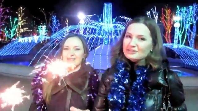 Новогодняя видео-открытка смотреть онлайн