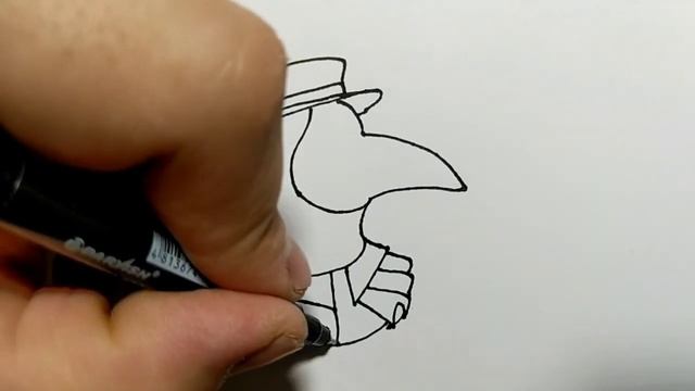 Как нарисовать чумного доктора смотреть онлайн