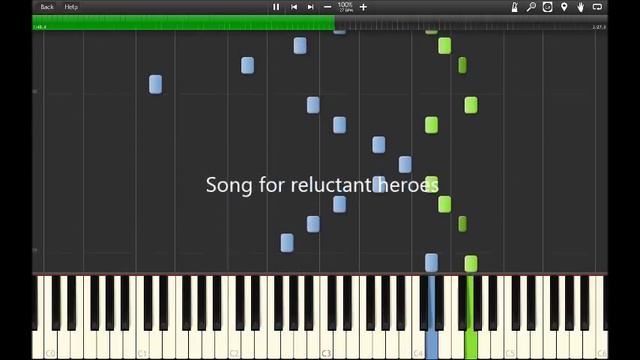 Shingeki no Kyojin - The Reluctant Heroes Piano Version ~ Full ~ смотреть онлайн