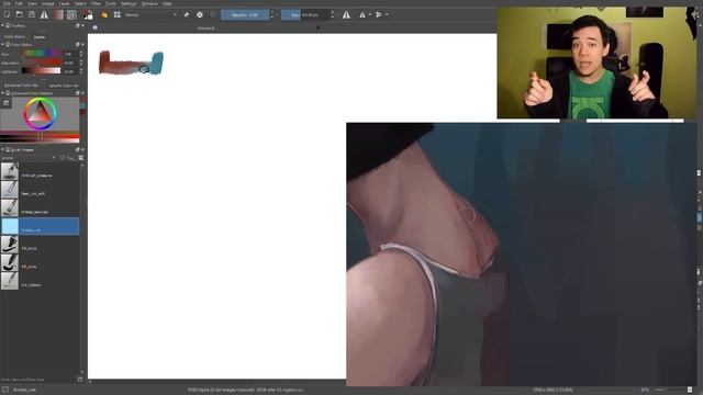 What Brushes To Use In Krita смотреть онлайн