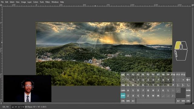 GIMP Tutorial: Ellipse Tool смотреть онлайн
