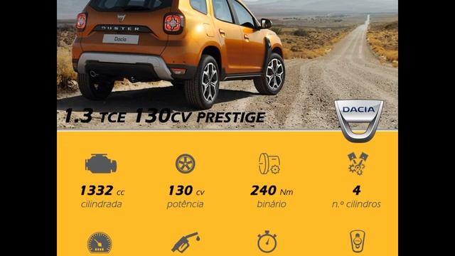Dacia Duster 1.3 tce 130 CV Prestige смотреть онлайн