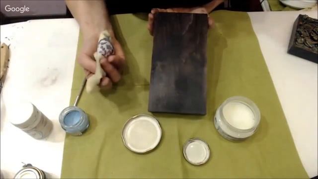 Вощение деревянной купюрницы Университет декупажа Оксана Демикова смотреть онлайн