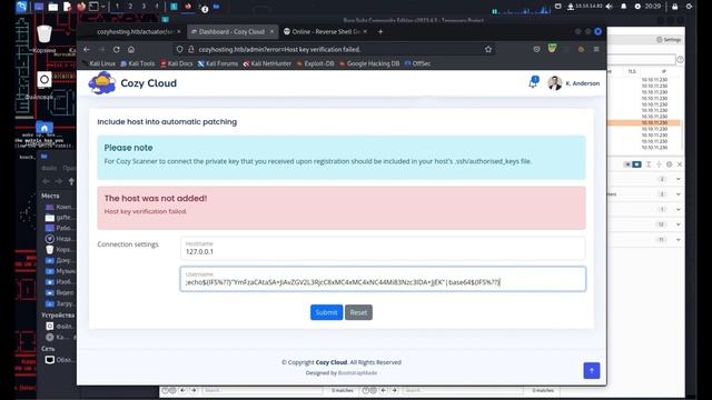 Решение машины #cozyhosting на #hackthebox смотреть онлайн