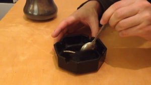 Тестирую черный порох (пороховую мякоть).