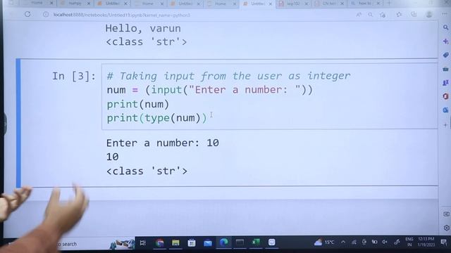 Lec-5: Input from User in Python ? | Input() in Python ? | Python for Beginners ? смотреть онлайн