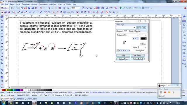Usare ChemSketch 02 смотреть онлайн