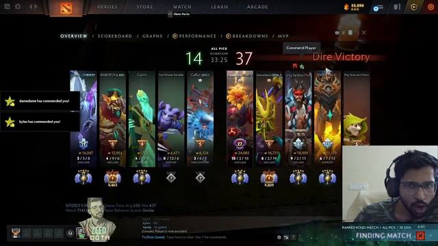 | ROAD BACK TO RANK 3K | 7.33b SEA DOTA 2 INDIA TAMIL | ALL ROLES wcyd | смотреть онлайн
