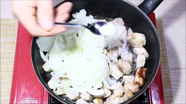 ЖАРЕНАЯ КАРТОШКА с МЯСОМ! Это потрясающе ВКУСНО! смотреть онлайн