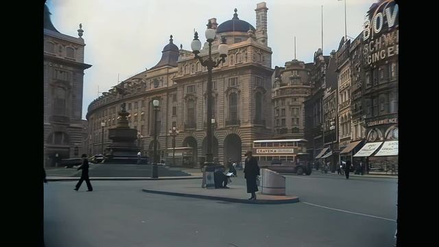 A Day in London 1930s in color [60fps,Remastered] w/sound design added смотреть онлайн