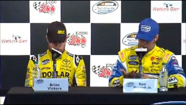 Piquet/Hornish/Vickers Watkins Glen NNS Post-Race Video News Conference смотреть онлайн