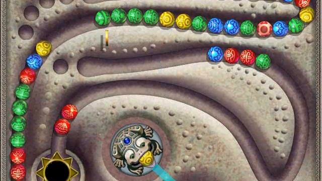 Zuma Deluxe: a lot of DOUBLE and TRIPLE gap bonuses смотреть онлайн