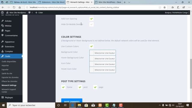 WordPress Gratuit 3.10. Configurer Votre Plugin Monarch (Social Network) смотреть онлайн