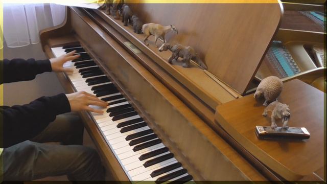 Walking With Beasts Intro - piano cover смотреть онлайн