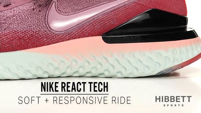 Nike Women's Epic React Flyknit 2 "Plum" смотреть онлайн
