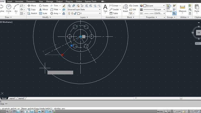 2D Autocad Practice Drawing - Example 13 смотреть онлайн