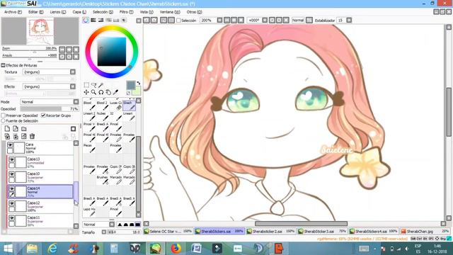Speedpaint Stickers Whatsapp (╯◕_◕)╯ 💙 смотреть онлайн
