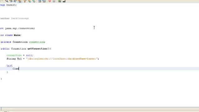 conexion java sql server смотреть онлайн