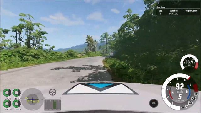 BeamNG.drive - Jungle Rock Island Dirt Loop 3:34.165 смотреть онлайн