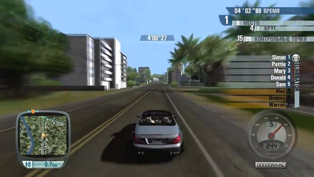 TDU - Mercedes-Benz SL 65 AMG, C3 - Останется только один смотреть онлайн