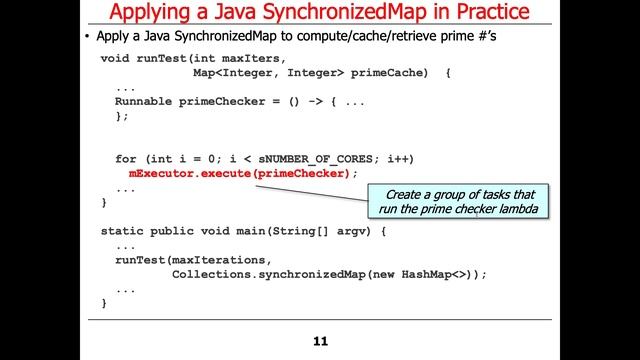Java Synchronized Collections: Example Application смотреть онлайн