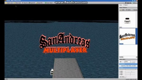 Ставим объекты в SAMP - Урок №1