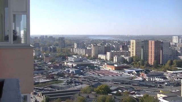 Прекрасные Осенние Виды Города Перми! Обзор высоток в центре города! смотреть онлайн