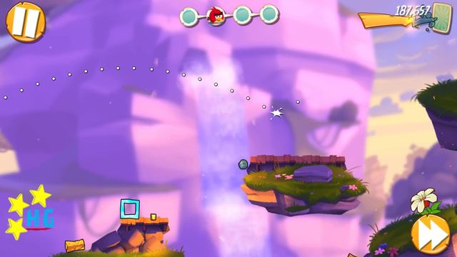 Angry Birds 2 - 3 Stars Walkthrough Level 87 [4K 60FPS] смотреть онлайн
