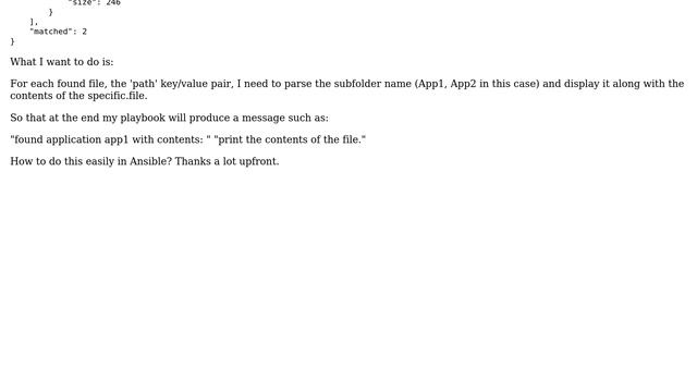 DevOps & SysAdmins: Ansible - how to parse/combine output from win_find смотреть онлайн