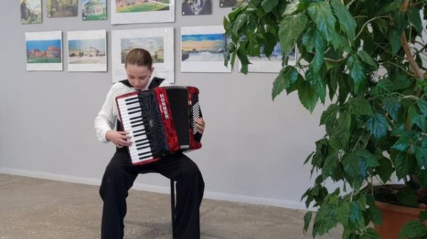 р.н.п. Как по горкой, под горой (обработка А. Сударикова) Глушкова Варвара, 10 лет