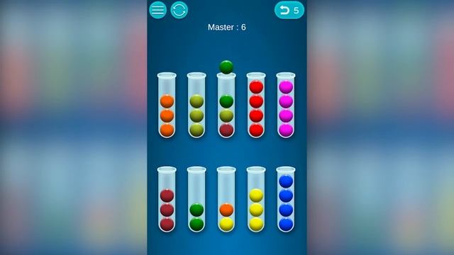 Sort The Beads puzzles game - Android Gameplay смотреть онлайн