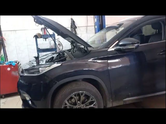 Замена масла с добавкой Супер Форум на CHERYEXEED