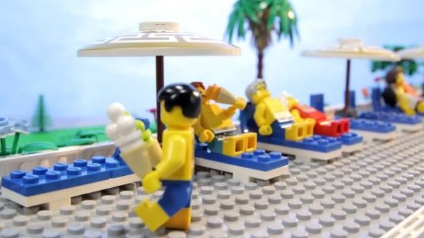 Lego Swimming Pool