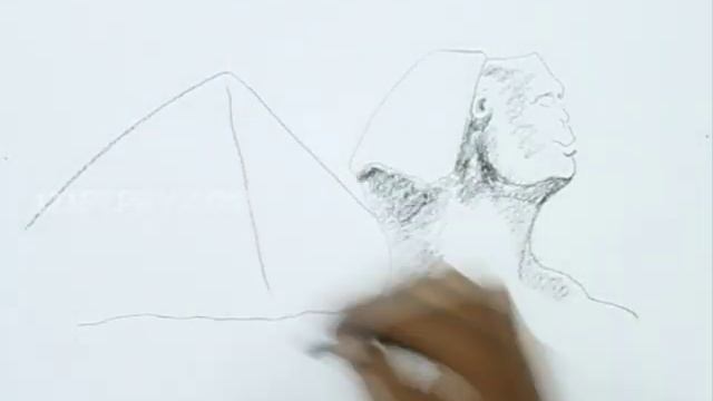 How to Draw Sphinx Pyramid смотреть онлайн