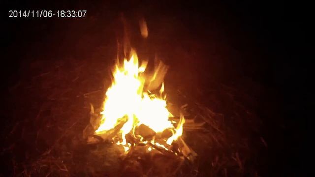 Видео для релаксации - костер. смотреть онлайн