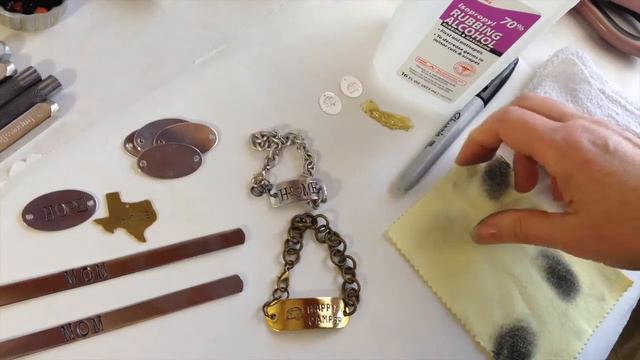 How to Darken Handstamped Jewelry смотреть онлайн