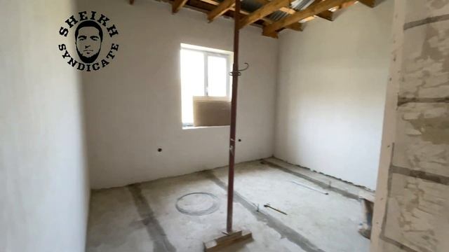 механизированная ШТУКАТУРКА .... в горах ...