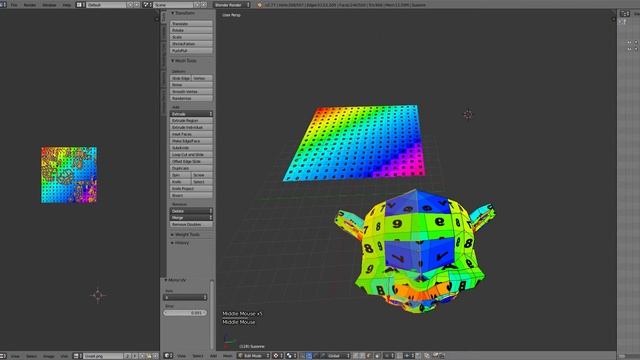 [Blender Add-on] Magic UV (v4.1) Tutorial - Mirror UV