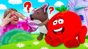 Игрушка собака Шоколадка ИЩЕТ ОВОЩИ! Игры в дочки матери в видео для девочек