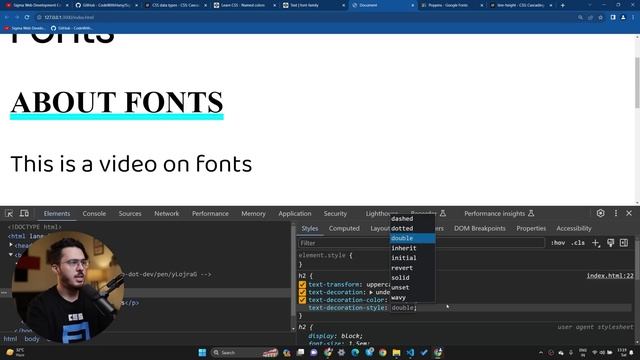 CSS Fonts, Text & Color Properties | Sigma Web Development Course - Tutorial #19 смотреть онлайн