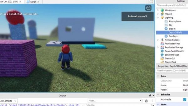Roblox Studio How to Add Blur to Your Game! Customize Blur with Depth of Field, Blur Background