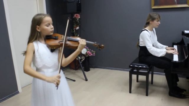 Д. Поппер ПРЯЛКА исполняет Анастасия Сухоносова 9 лет смотреть онлайн