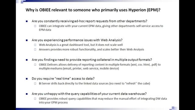 "Demystifying Oracle's Reporting and Analysis Tools Offering" Webinar Snippet смотреть онлайн