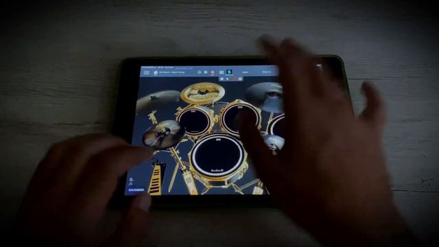 Король и шут - Камнем по голове (барабанный кавер iPad) смотреть онлайн