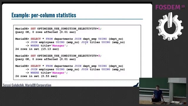 MariaDB and MySQL — what statistics optimizer needs or when and how not to use indexes смотреть онлайн