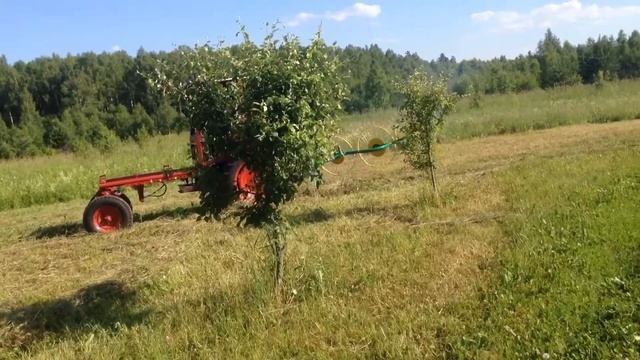 сгребание сена т-16 смотреть онлайн