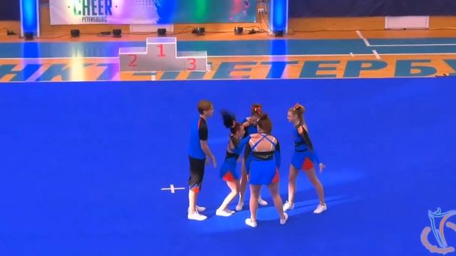Cheerleading.Чирлидинг. Чир спорт. ЧИРЛИДИНГ-СТАНТ-СМЕШАННЫЙ  ZOOM.